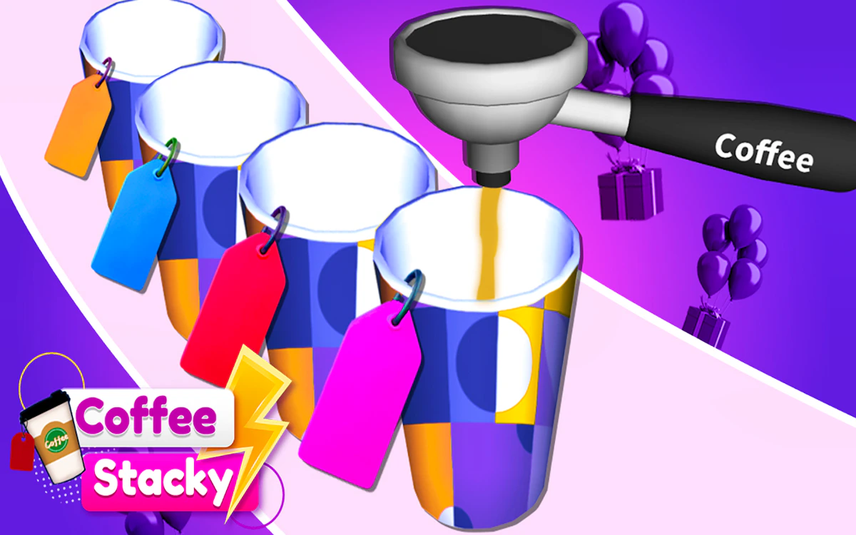 Play Coffee Stack 1 — free online Casual game
