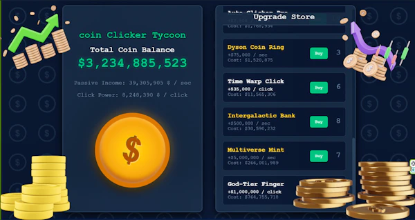 Coin Clicker Tycoon