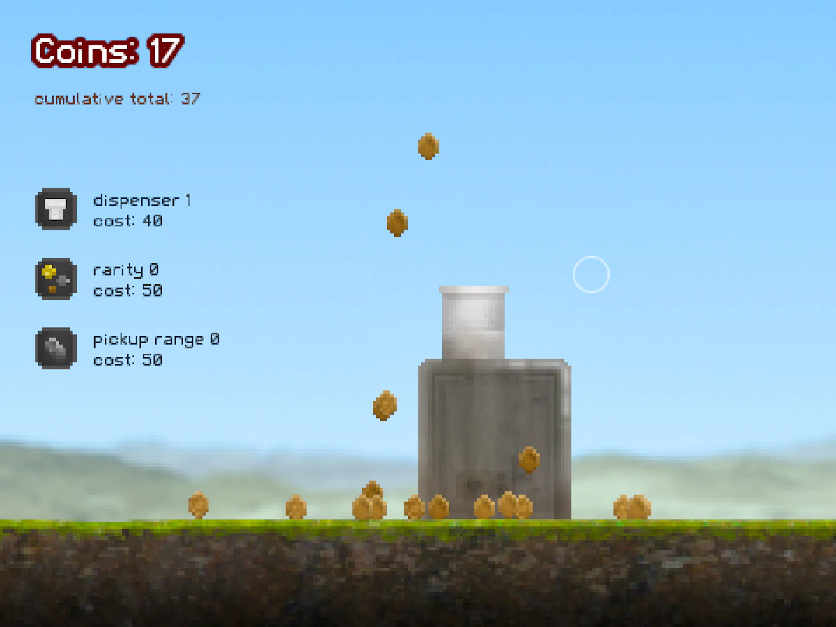 Play Coin Dispenser — free online Clicker game