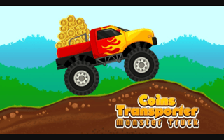 Coins Transporter Monster Truck game cover