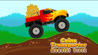 Coins Transporter Monster Truck game cover