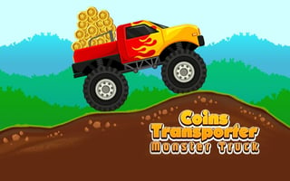 Coins Transporter Monster Truck game cover