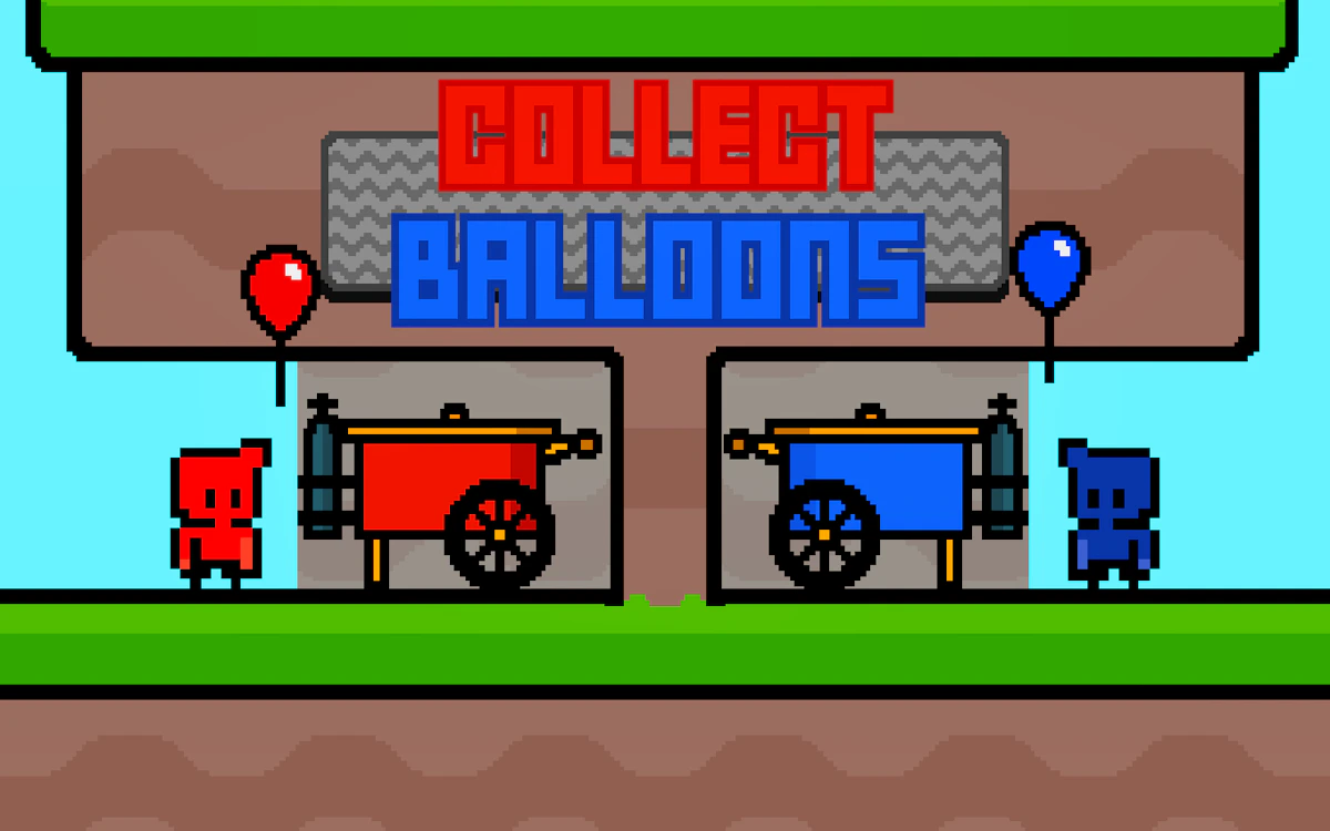 Play Collect Balloons — free online Two Player game