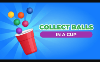 Collect Balls In A Cup game cover