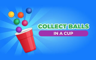 Collect Balls In A Cup game cover