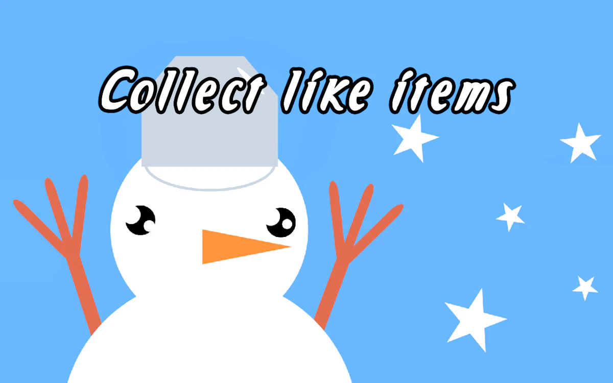 Play Collect Like Items — free online Match 3 game
