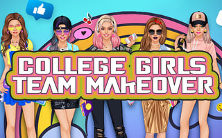College Girls Team Makeover game cover