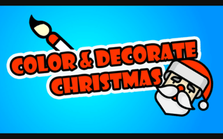 Color & Decorate Christmas game cover