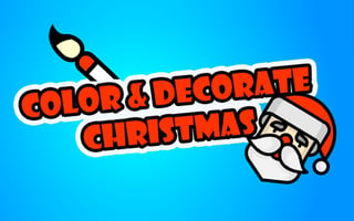 Color & Decorate Christmas game cover