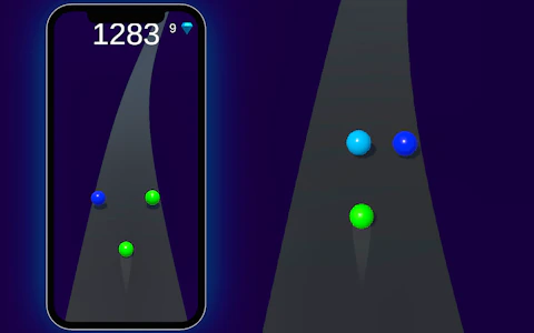 Color Ball Road game thumbnail