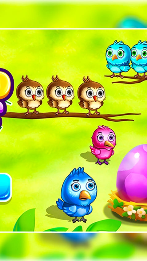 Bird Sort Color Sorting