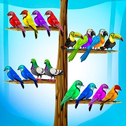 Bird Sort Color Sorting