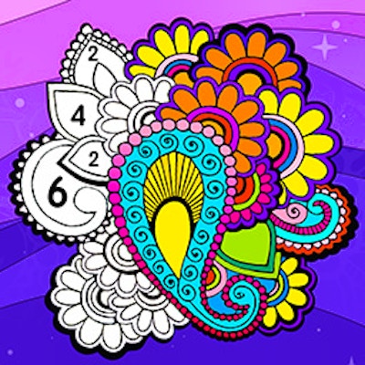Color Fan Color By Number By Gamepix