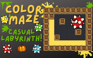 Color maze - Casual labyrinth Online puzzle Games on taptohit.com
