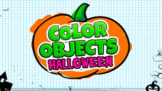 Color Objects Halloween game cover