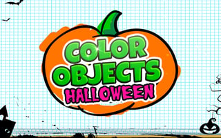 Color Objects Halloween game cover