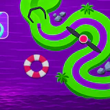 Color Path Line 3D Draw and Roll Puzzle Runner