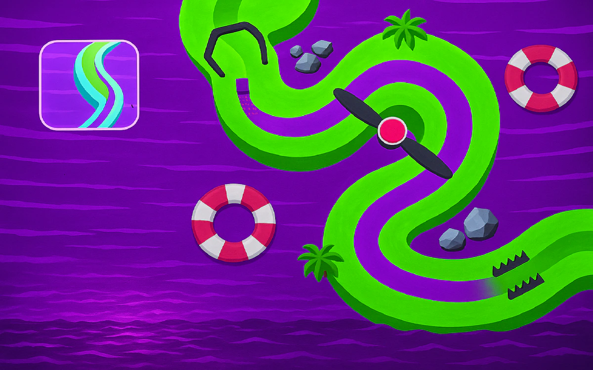 Play Color Path Line 3D Draw and Roll Puzzle Runner — free online Casual game