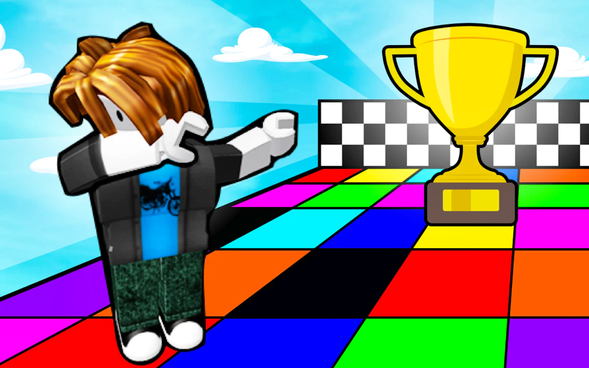 Play Color Race Obby — free online Racing game