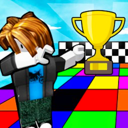 Color Race Obby game thumbnail
