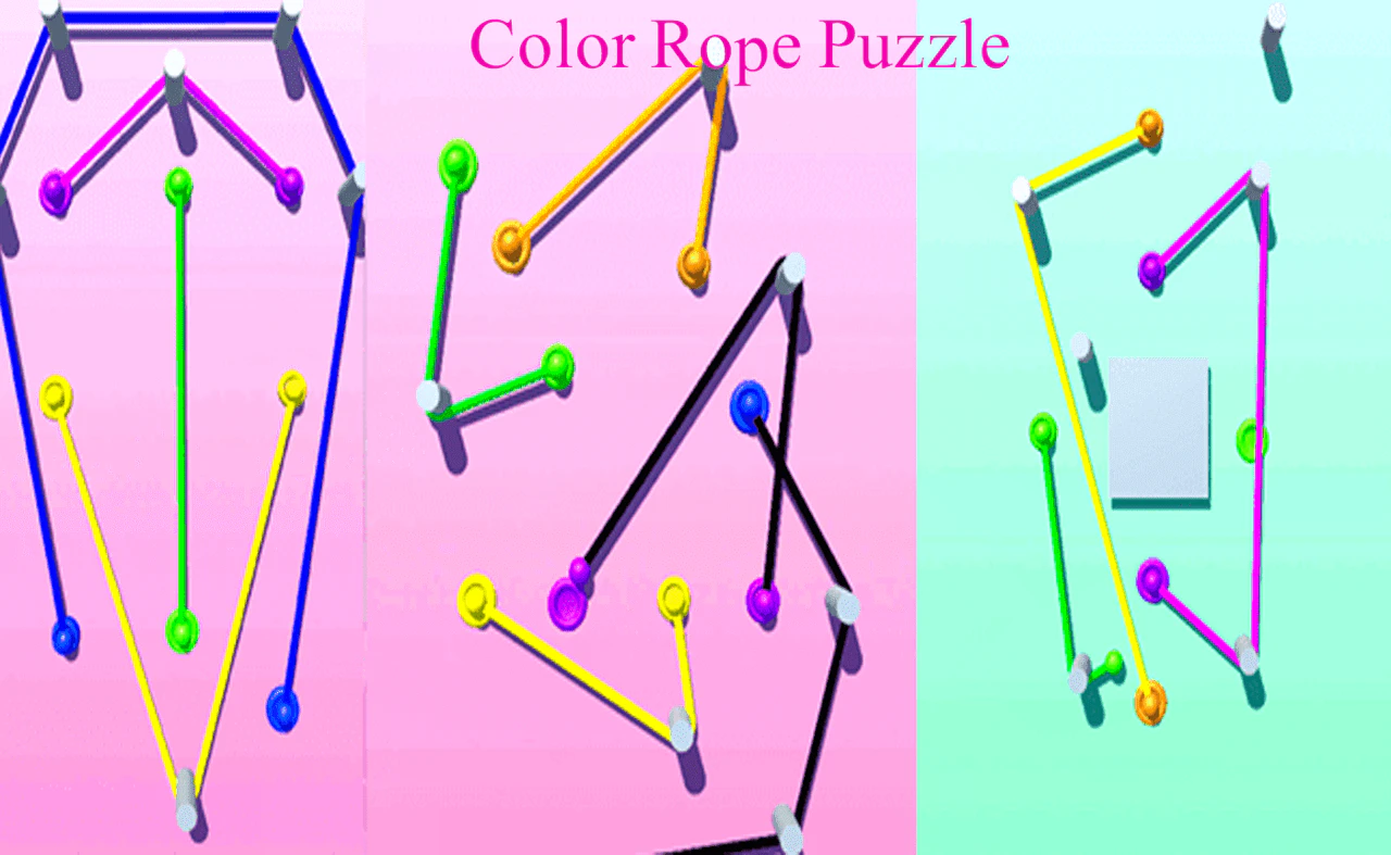 Color Rope Puzzle