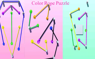 Juega gratis a Color Rope Puzzle