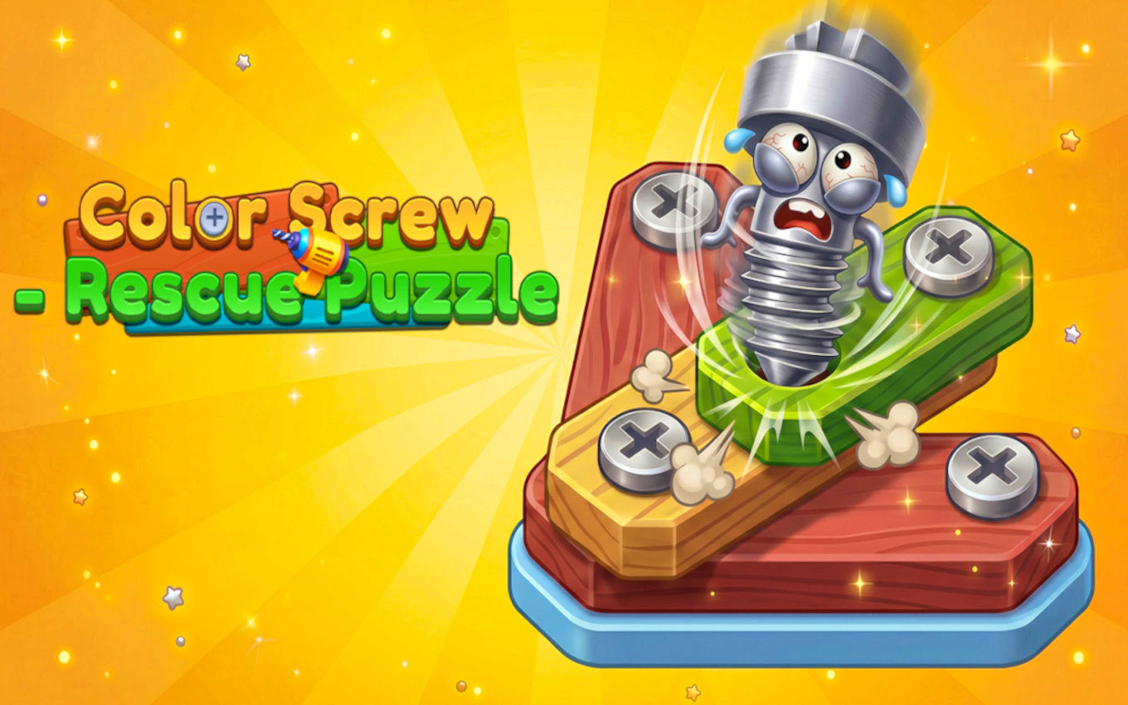 Color Screw Rescue Puzzle