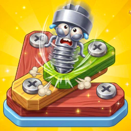 Color Screw Rescue Puzzle