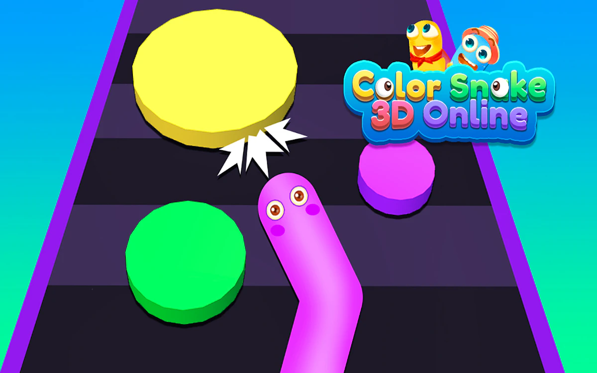 Play Color Snake 3D Online — free online Snake game