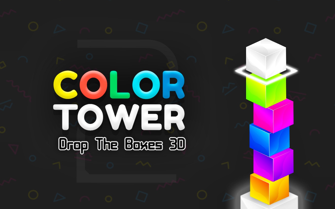 Color Tower 2 - Drop The Boxes 3D