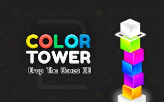 Color Tower 2 - Drop The Boxes 3d game cover