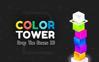 Juega gratis a Color Tower 2 - Drop The Box 3D