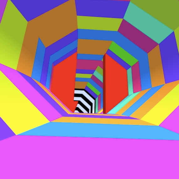 Playground tunnel, Color tunnel game