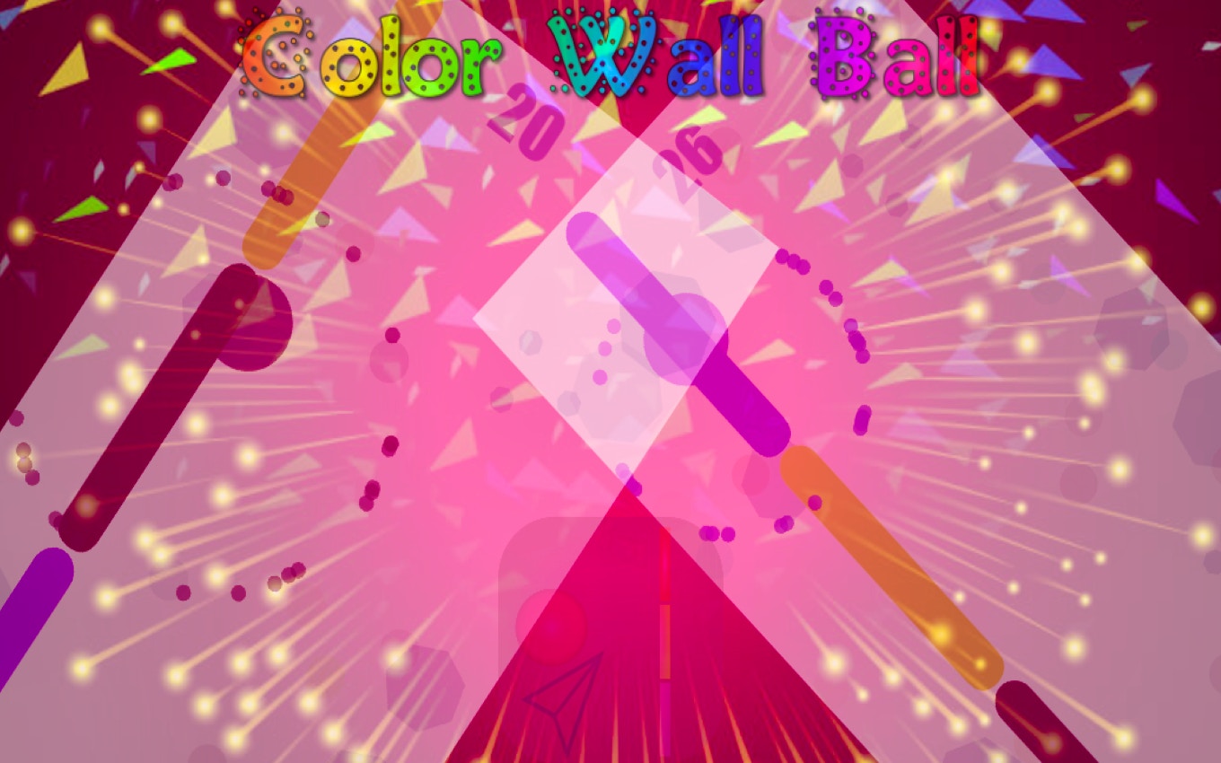 Color Wall Ball - Flappy Ball