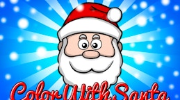 Color with Santa