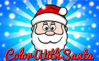 Color With Santa game cover