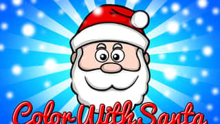 Color With Santa game cover