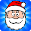 Color with Santa banner