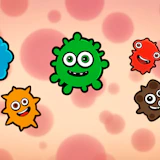 Colored Microbes Rows