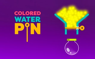 Colored Water & Pin