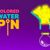 Colored Water & Pin