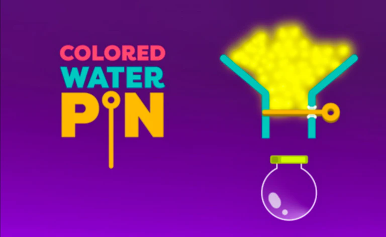 Colored Water & Pin game preview