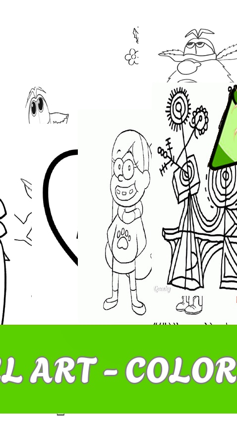 Colorful Art - Coloring Book