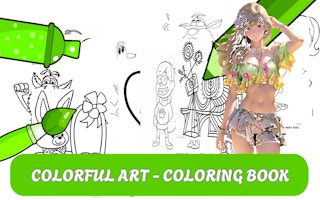 Colorful Art - Coloring Book game cover