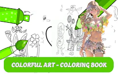 Colorful Art - Coloring Book