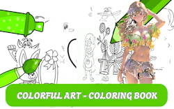 Colorful Art - Coloring Book