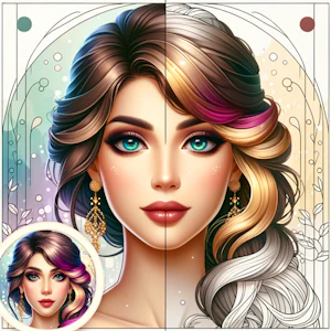 Colorful Art - Coloring Book Thumbnail