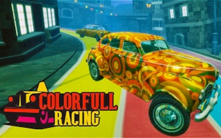 Colorful Racing game cover