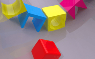 Colorful Shape Tunnel game cover