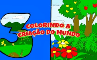 Colorindo A Criaçao Do Mundo game cover